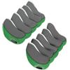 QUILSTM Set di 10 Copri Ferri da Golf, Eleganti e Resistenti, Adatti a Tutti i Tipi di Mazze, Anche Quelle di Grandi Dimensioni. I Danni e Le ammaccature Che