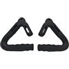Okiyakusama 2 Pezzi Maniglie Fitness Attacco per Barra Trazioni Manici Angolati Nylon Compatibili con Bande Resistenza Adatte a Allenamento Domestico Palestra