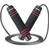 GRIFEMA GA5004, Corda per Saltare con Pesi, Professionale Regolabile con Maniglie Memory Foam - per Fitness, Crossfit, Boxe, Adulti e Bambini