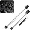 ReachMall Sgancio rapido Spiedo Set Antifurto Leva di Bloccaggio Ultralight Lega di Alluminio Per Mountain Road Bici Pieghevole Asse Posteriore Anteriore