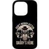 Alpha Wolf Don't Worry Kitten Custodia per iPhone 14 Pro Non preoccuparti, Kitten Daddy è qui, meme maschile Alpha Wolf