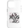 Greek Mythology Atlas Titan Cosmic Custodia per iPhone 16 Pro Antico greco Titano ATLAS Mito Mondo Cosmico
