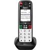 Gigaset EASY 520HX - Telefono per anziani con chiamata di emergenza SOS - Base universale, accessibilità, tasti di selezione diretta, nero, [Compatibile in DE, IT, FR, NL, BE, CHE, AUT] [Senza Base]