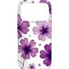 Floral Aesthetic Flower Botanical Gifts Custodia per iPhone 17 Pro Lavanda Viola Floreale Fiori Modello Viola Lilla