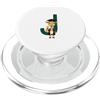 Timowo Studio Giraffa Diploma Lettera J Alfabeto Animale PopSockets PopGrip per MagSafe