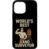 Land Surveying Equipment Custodia per iPhone 13 Pro Max Miglior geometra al mondo