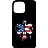 Paint Dripping Patriotic 4th of July US Custodia per iPhone 13 Pro Max Paramedico EMT Primo soccorritore SME Bandiera Americana USA Drip