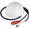 Wendry Mini microfono CCTV Pickup, dispositivo audio pickup, audio Hi-Fi pickup, microfono audio ad alta sensibilità per sistema di sicurezza CCTV
