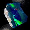Opal Empire Black Opal Naturale Grezzo Etiopia 8 Ct 17x13 mm Pietra Grezza