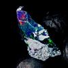 OPAL EMPIRE Opale Nero Grezzo Naturale Fire Opal 9.25Ct 20x15mm Etiopia