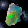Opal Empire Naturale Fuoco opal raw, 8 KT 17x11 MM, opal rough , Etiope Nero opal gemstone