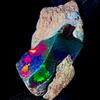 Opal Empire Etiope Nero opal gemstone, Naturale Fuoco opal raw, 11.5Ct 22x12mm, opal rough