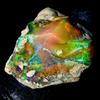 OPAL EMPIRE Opale Nero Grezzo Etiope Pietra Gemma Naturale Fire Opal 20 Ct 20x18 mm