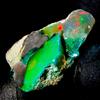 OPAL EMPIRE Black Fire Opal Grezzo Etiopia Pietra Gemma Naturale 11.5Ct 20x13 mm