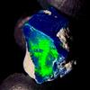 OPAL EMPIRE Opale Grezzo, Opale Naturale Fuoco, Gemma Di Opale Nero Etiope, 9.5 Ct 19x13mm