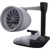 Modello di ventola del motore con caricabatterie wireless Modello di motore