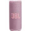 JBL Grip, Speaker Bluetooth Compatto, JBL Pro Sound con AI Sound Boost, IP68 Resistente ad Acqua e Polvere, Luce Ambientale, 14 Ore di Autonomia, Auracast Multi-Speaker, App JBL Portable, Rosa