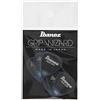 Ibanez, PPA14MSG-DB, confezione da 6 plettri piatti, presa abrasiva da 0,8 mm, colore blu