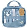 Nuvita 1146 | Set Completo per la Cura del Bambino | Trousse da Bagno | Bellezza per Neonati | Forbicine per Unghie e Capelli | Ideale per Asilo e Viaggi | Senza BPA | Powder Blue