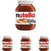 Nutella Crema Spalmabile alle Nocciole e Cacao Senza Glutine Conservanti e Grassi