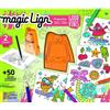 Lansay Proiettore per disegnare Magic Lign LANSAY, 50 illustrazioni, Good Vibes, dai 5 anni in su
