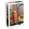 SentoSphere Puzzle, SENTOSPHERE Calypto, 500 pezzi XL, Médine de Fes Maros Design, superficie morbida e setosa, dai 8 anni in su