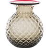 VENINI VASO BALLOTON FIORI D.18 CM TALPA-ROSSO H.21,3 CM FO310039000F0AAB