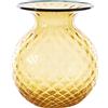 VENINI VASO BALLOTON FIORI D.14 CM AMBRA-ORIZZONTE H.16,5 CM FO310038000F0BCK
