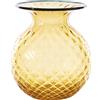 VENINI VASO BALLOTON FIORI D.18 CM AMBRA-ORIZZONTE H.21,3 CM FO310039000F0BCK