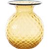 VENINI VASO BALLOTON FIORI D.21 CM AMBRA-ORIZZONTE H.24 CM FO310046000F0BCK