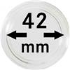 LINDNER Das Original Capsule per Monete Ø 42 mm Interno, Confezione da 10