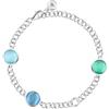 Morellato Bracciale Donna in Argento 925 riciclato, Collezione VENEZIA, Occhio di Gatto - SAZM05