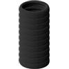 Specora - Elastico per capelli Classic senza cuciture, nero, confezione da 10 pezzi, 4 cm, senza cuciture, elastico e delicato sui capelli