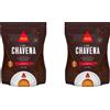 Delta Blend Chavena Espresso Caffè Macinato Tostato 2x250g 2x0,55 libbre...