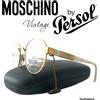 MOSCHINO by PERSOL occhiali montatura M09 6D 48 RARE VINTAGE 80s eyewear Italy