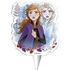 dekora - Elsa e Anna - Candela di Compleanno 2D Disney Frozen 2, Colore Blu