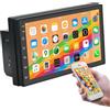 FENIX HOME Autoradio 2 DIN 7 Pollici Android con GPS, WiFi, Bluetooth, Touch Screen - Stereo Auto Universale con Radio FM, Lettore MP5, USB, Mirror Link - 4GB RAM 64GB