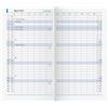 BRUNNEN Calendario BRUNNEN mensile di ricambio Mod. 750 2027 | 87 × 153 mm, cartone, bianco