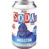 Funko Vinyl SODA, MOTU, Webstor, bagliore nel buio, 1/6 di probabilità per la variante rara dell'inseguimento, Masters Of the Universe, esclusiva Amazon, figura in vinile da collezione