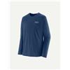 PATAGONIA MEN'S LONG-SLEEVED CAPILENE® COOL MERINO BLEND GRAPHIC SHIRT Maglietta Outdoor Uomo