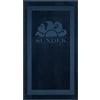 SUNDEK TELO IN SPUGNA JACQUARD CON LOGO E CORNICE Mare