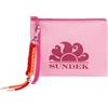 SUNDEK CLUTCH BAG IN NEOPRENE Pochette
