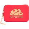 SUNDEK MINI POCHETTE IN GOMMA CON LOGO