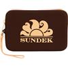 SUNDEK MINI POCHETTE IN GOMMA CON LOGO