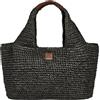 SUNDEK MAXI BORSA IN PAPER STRAW INTRECCIATA Mare