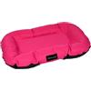 Fabotex Dreamaway Materasso Quadro Grigio - Fucsia - Fabotex - Dreamaway Materasso Quadro Grigio - Fucsia - Tg. XL 100 x 75 x 15 Cm
