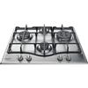 Hotpoint Ariston - Piano Cottura A Gas Pcn 641 T/ix/har 59cm-inox