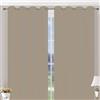 FRATELLI ZAMBETTI - Tenda Blackout Tortora 140x280 cm
