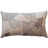 OLIBÒ - Cuscino Arredo Vortix Geometrico Beige 30x50 cm