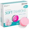 JOYDIVISION Soft Tampons Professional - Filamless Tampon, Box of 50